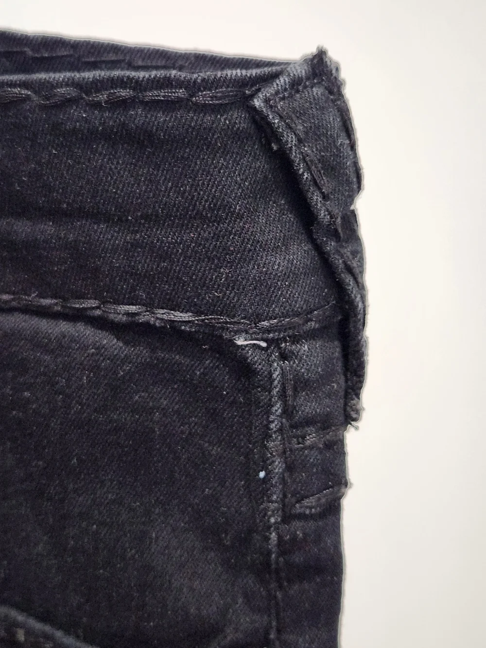 True Religion Ricky Straight Leg Flap Pocket Jeans - Black - Size 38 - NWOT